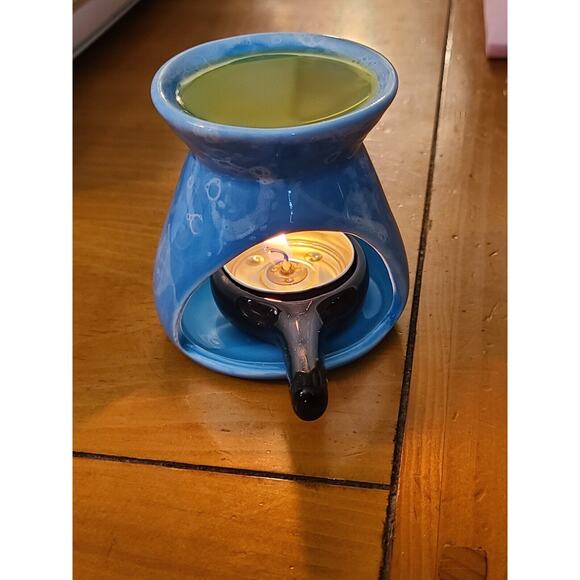 Ceramic Tea Light Wax Warmer - Picture 3 of 5